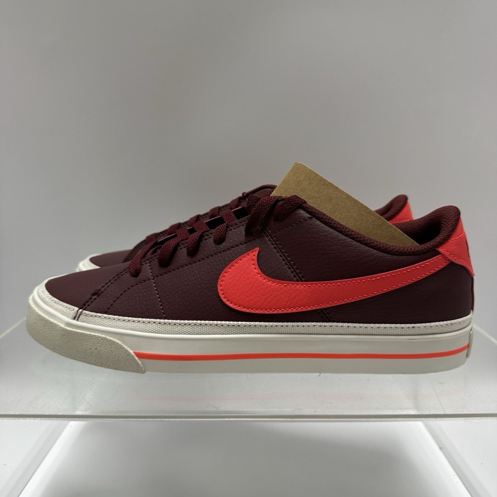 Brand New Nike Court Legacy NN DH3161-100 Shoes Dark Team Red Women's Size 10